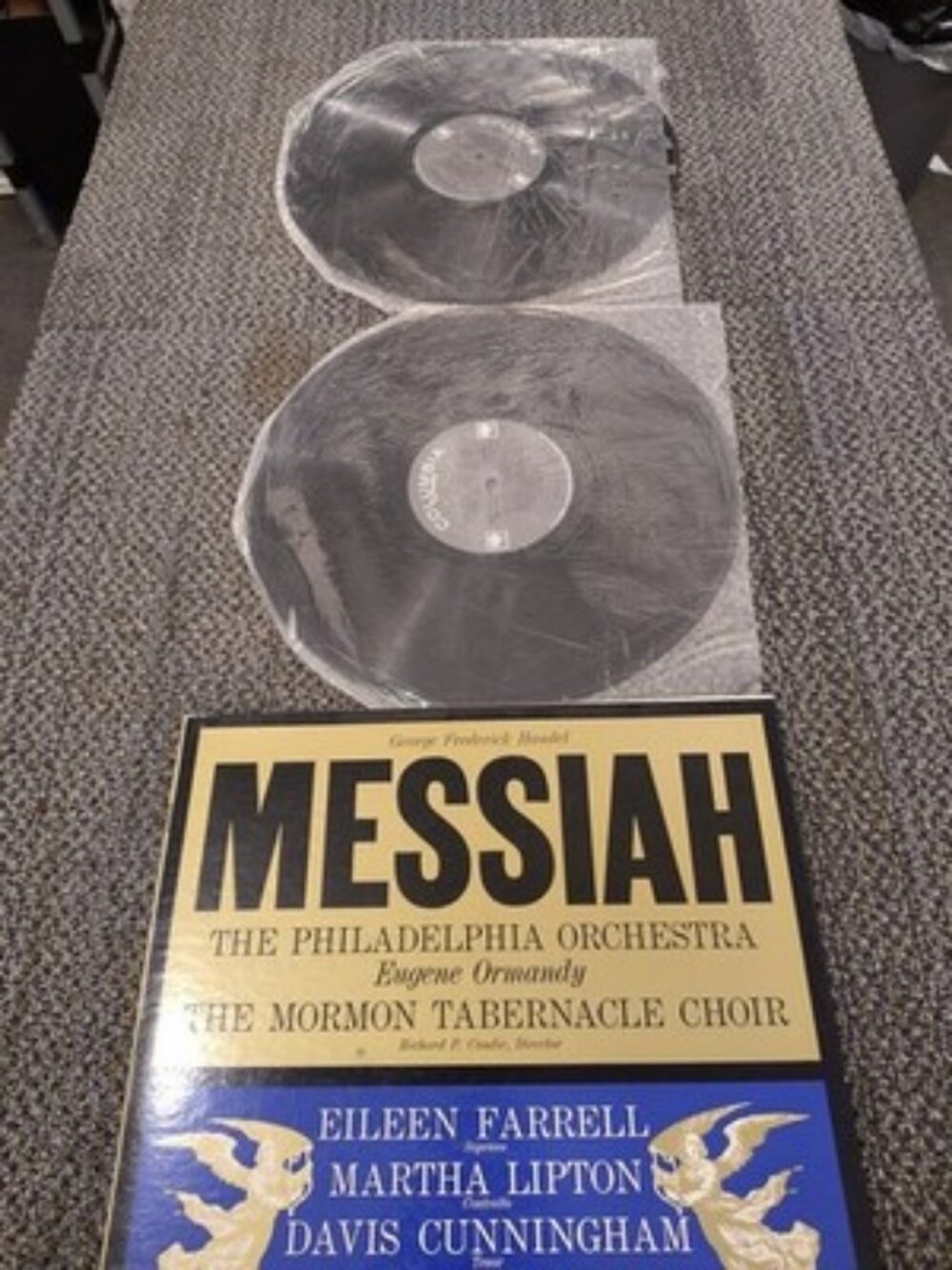 George Frederick Handel Messiah Vinyl 2 LP Columbia Masterworks M2L 263 ¿
